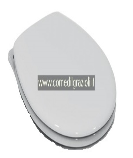 Sedile Per Wc Serie Quarzo Dolomite Copriwater Bianco Originale Codice