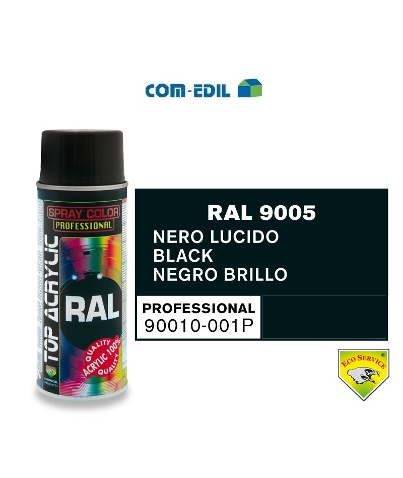 SPRAY ACRILICO RAL 9005...