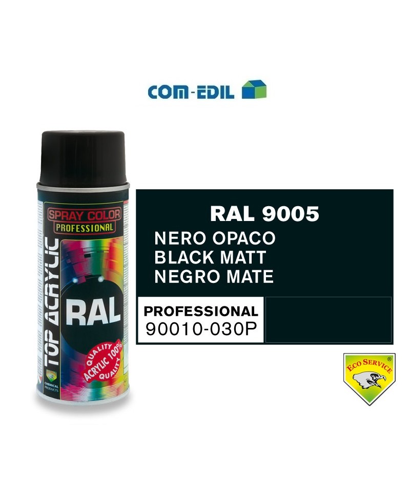 SPRAY ACRILICO RAL 9005...