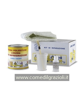 Kit Vetroresina 0.750 ml